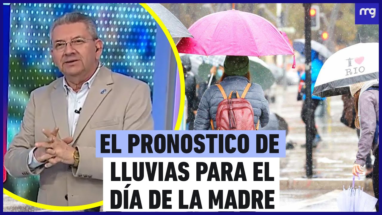 ¿Día de la Madre con lluvia? Pronostican precipitaciones para el fin de semana en Santiago