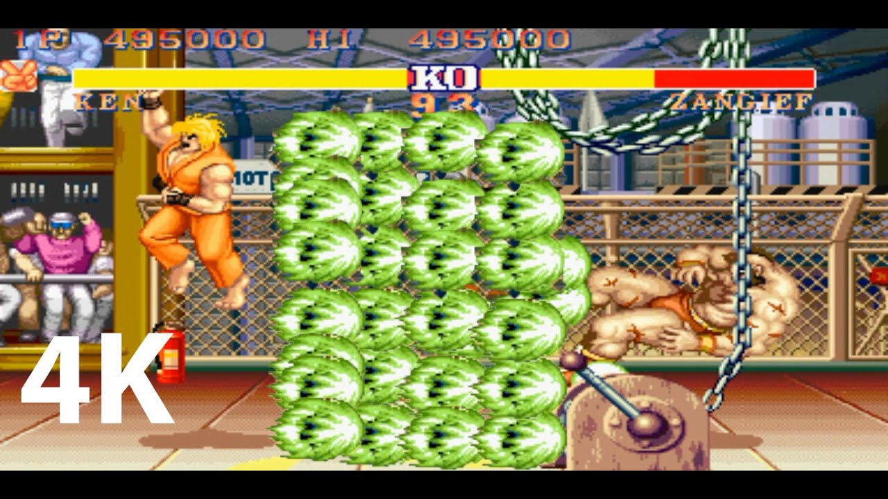 1992 Ken Full Playthrough | Street Fighter II – Green Edition Retro Matches