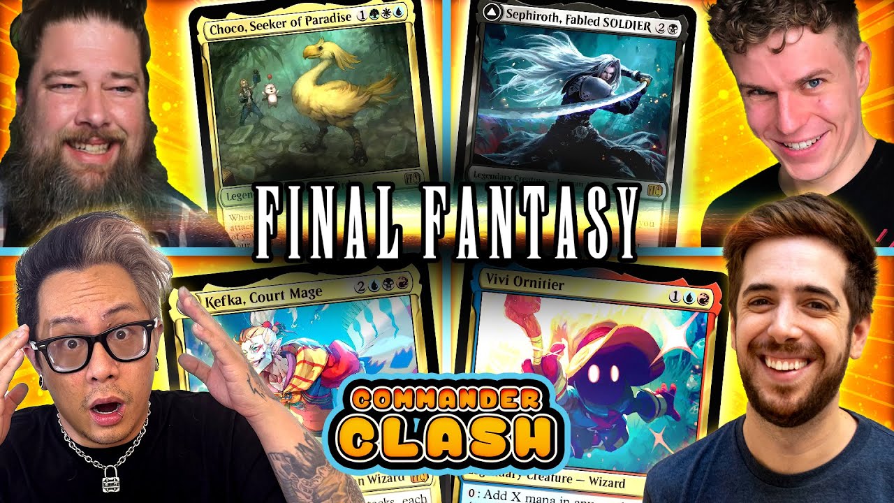 We Play Final Fantasy x Magic The Gathering | Commander Clash S18 E15