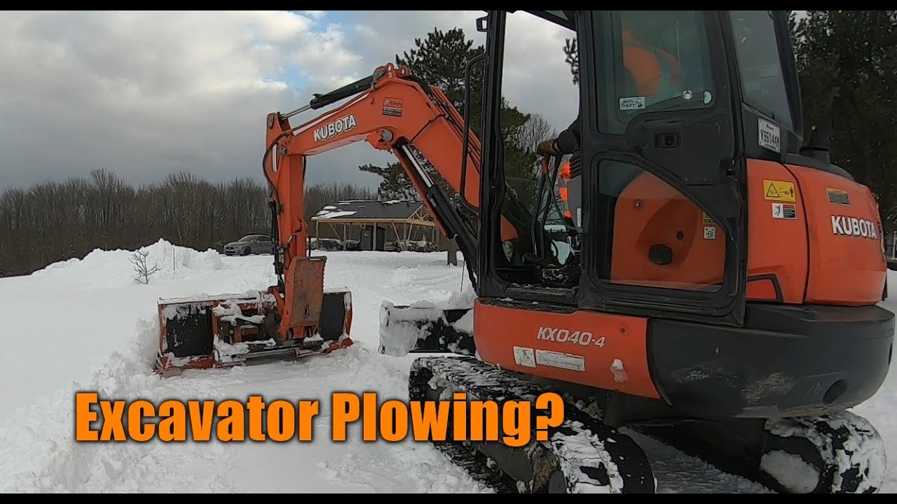 #278 Plowing with an Excavator? Of course!