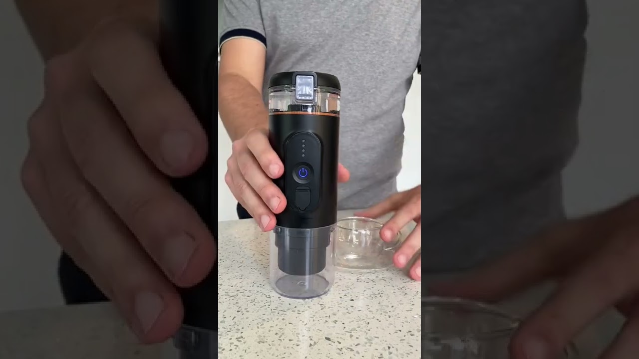 How to prepare the nespresso capsule in the evoinn portable  coffee machine? #amazon #coffeelover