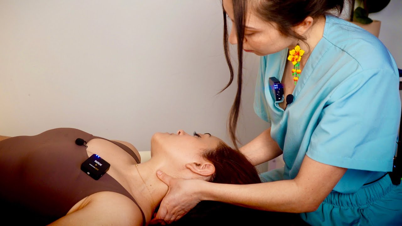 ASMR I GOT the BEST Full Body Acupressure/ Tuina Massage Face, Scalp, Arms, Legs, Neck Unintentional