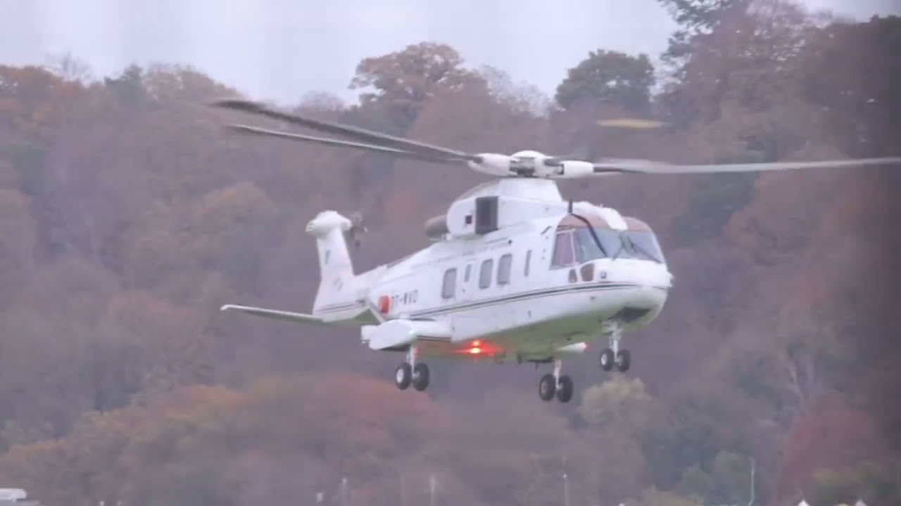 🇩🇿Algerian air force, AW-101 (7T-WVD) VVIP GLAM, Yeovil -🇬🇧 Royaume-Uni, المروحية الرئاسية الجزائرية