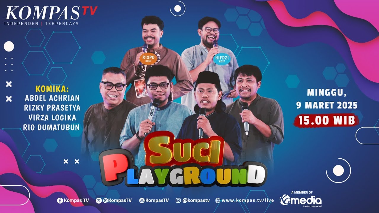 LIVE - SUCI Playground Seru-Seruan Bareng Komika Abdel, Rizki, Virza&nbsp;hingga&nbsp;Hifdzi!