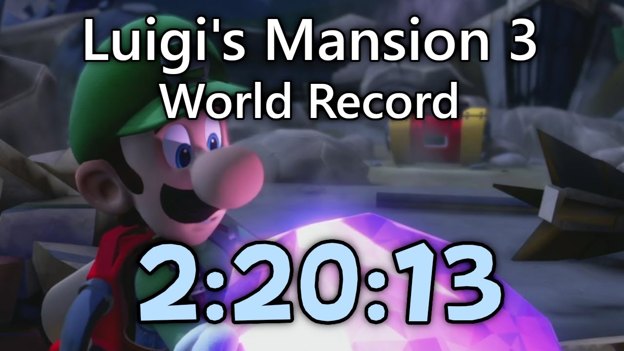 Luigi's Mansion 3 Speedrun Any% in 2:20:13 (Former Record)