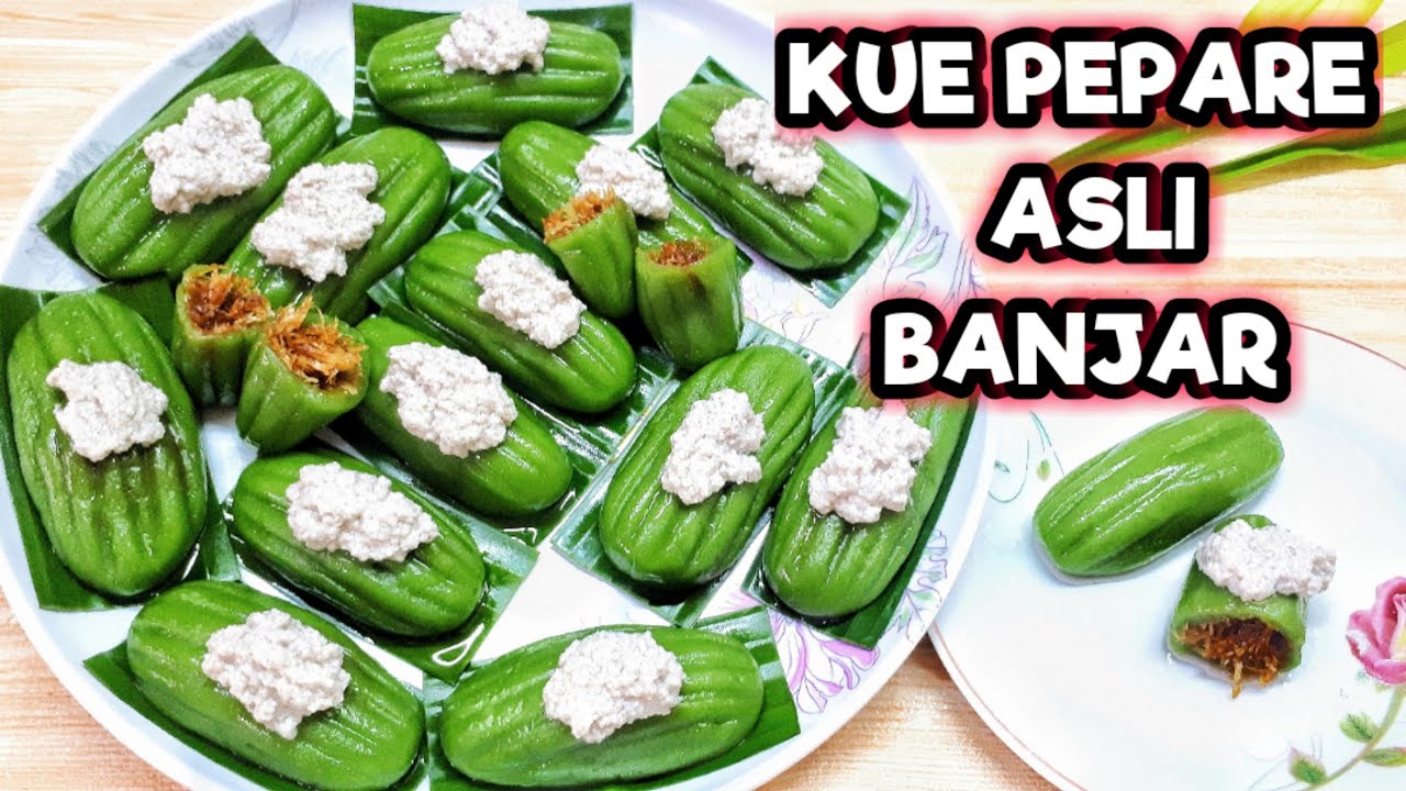 Resep Kue Pepare Asli Banjar ( Kue Basah Untuk Ide Jualan Bulan Puasa )