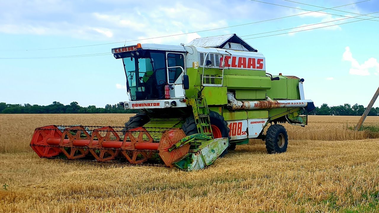 Ремонт CLAAS DOMINATOR SL MAXI 108 заміна деяких підшипників
