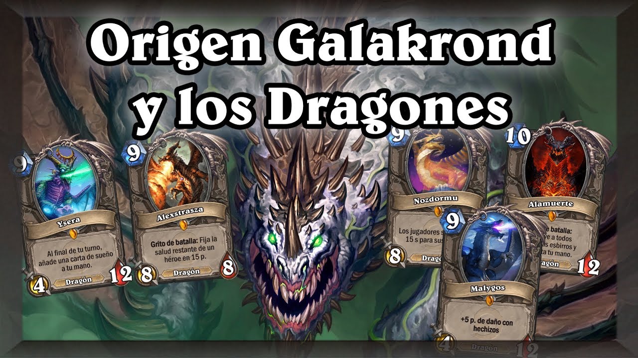 Origen de Galakrond y los Dragones: Lore (de Stream)