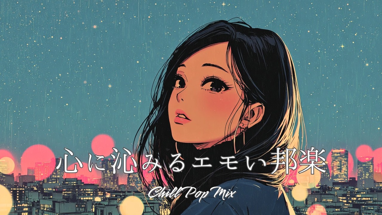 【邦楽playlist】“心に沁みるエモい邦楽”Chill Playlist｜女性ボーカル｜チルタイム／リラックス／ストレス解消／作業用BGM／エモい曲