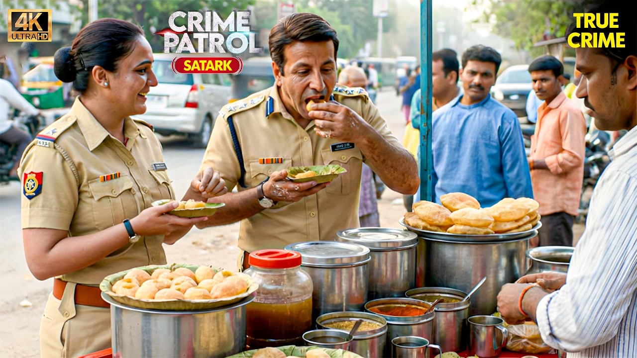पानीपुरी खाते दिखे पुलिस अफसर लेकिन असल में चल रहा था | New Episode 2026 | Real Crime | #crime 4k