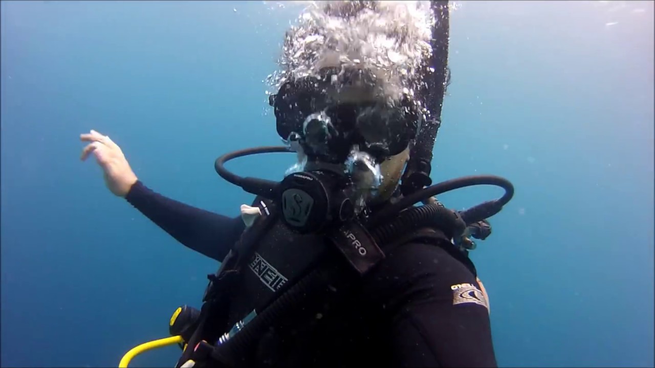 Scuba Diving in St. Lucia - Marigot Bay with Dive Fair Helen - Superman's Flight.wmv