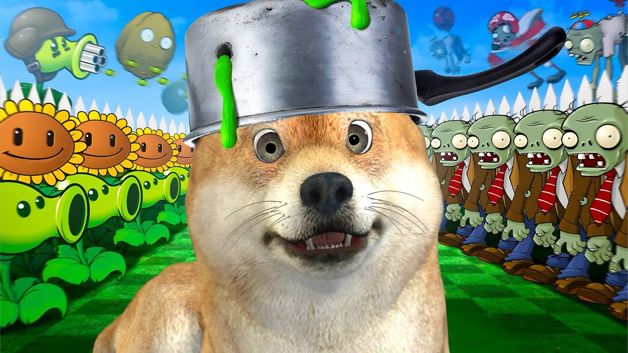 DogBerg jogando PLANTAS vs ZOMBIES...
