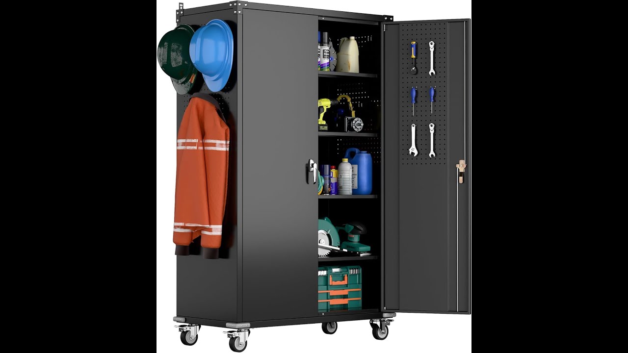 Review: Reemoon Garage Storage Cabinet – 43.3
