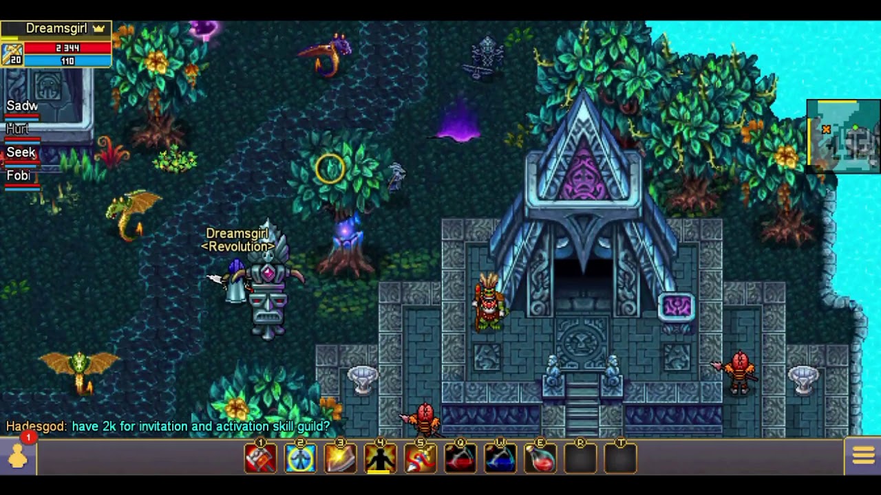 Warspear Tutorial com todas as quests da t2 necessarias para ir a t3 do mapa4