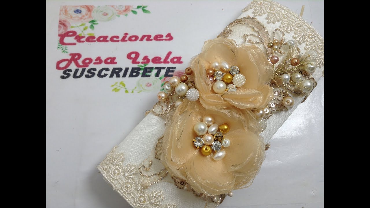 Vela decorada para primera comunión  VIDEO No.751 Creaciones Rosa Isela