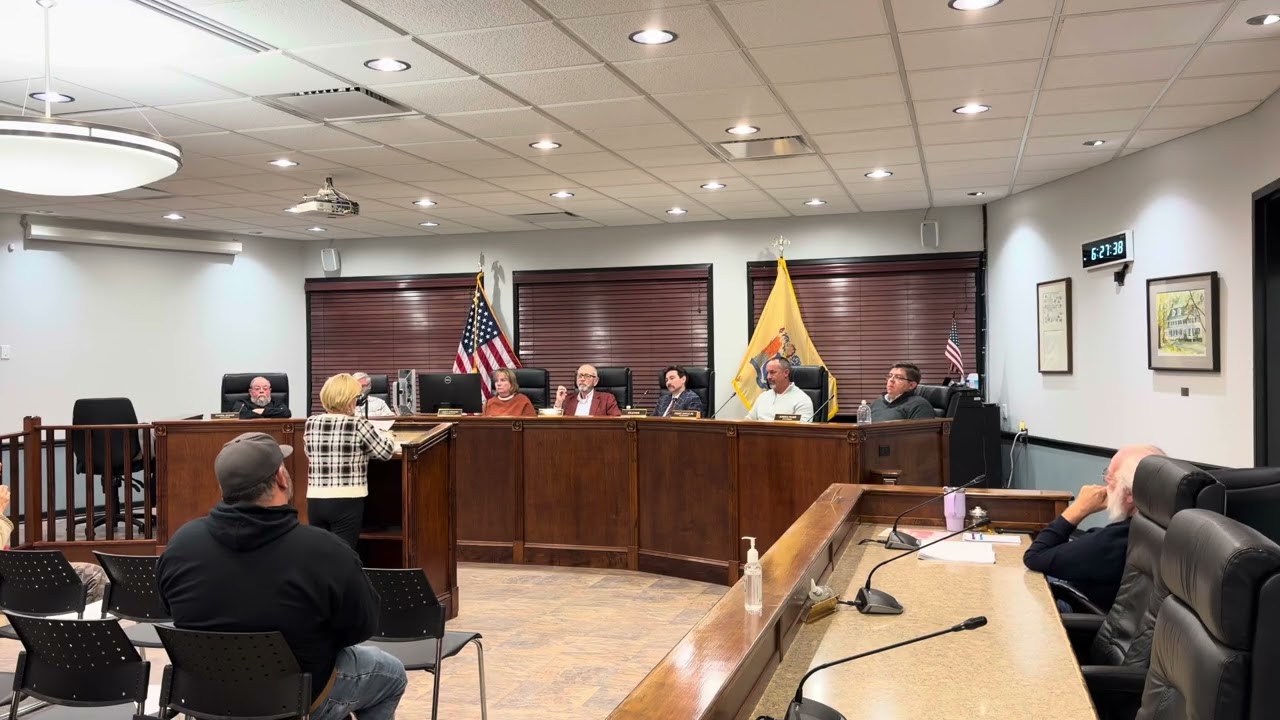 Pemberton township Council Meeting, 11/17/2025 ( Public comment Only)