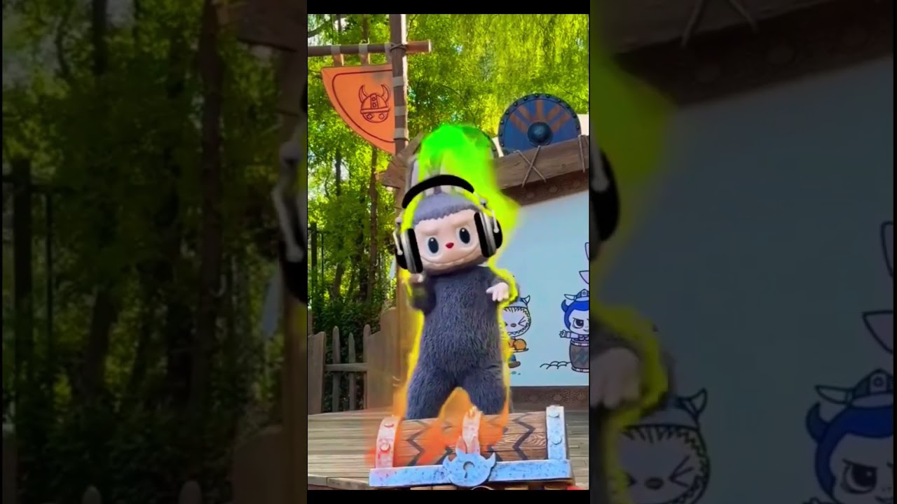Labubu Dance. #labubu #fun #funny #cartoon #monster #travel #tourism #song #music #dance #shorts