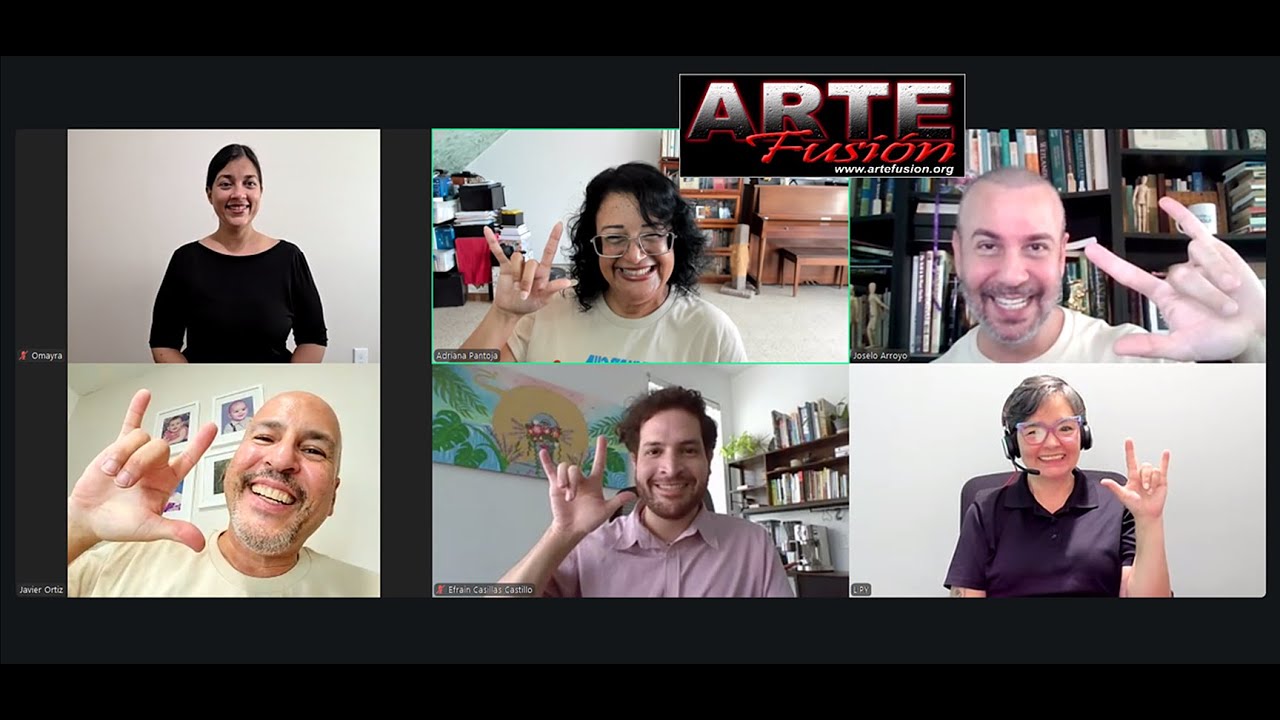 Artefusión, 16 septiembre 2025: Celebrando Semana Comunidad Sorda con artista sordo Efraín Casillas