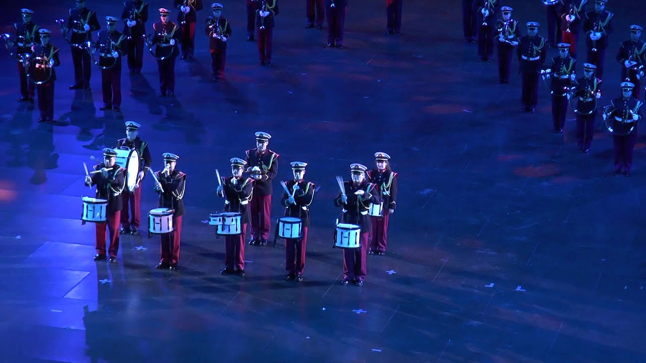 DRK Spielmanns-  und Fanfarenzug Rückers - Musikparade 2016 - Stuttgart: Porsche-Arena