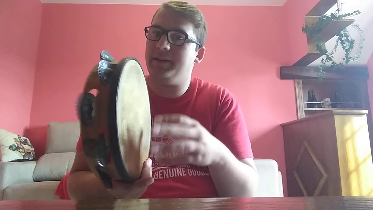 Ritmo de rumba en pandereta