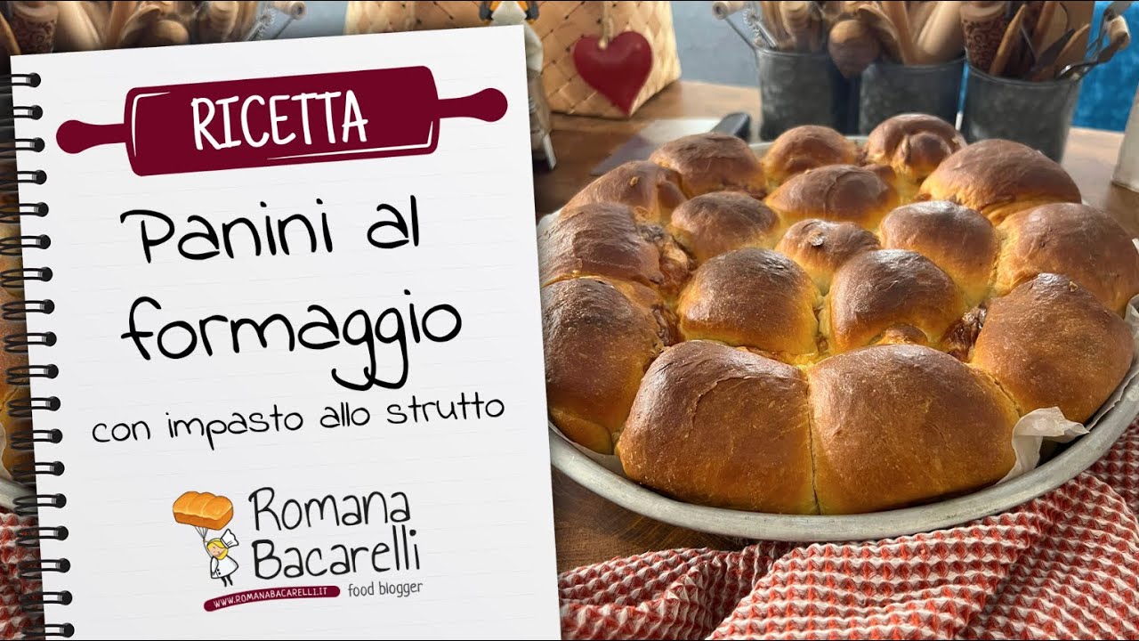 Panini al formaggio con impasto allo strutto