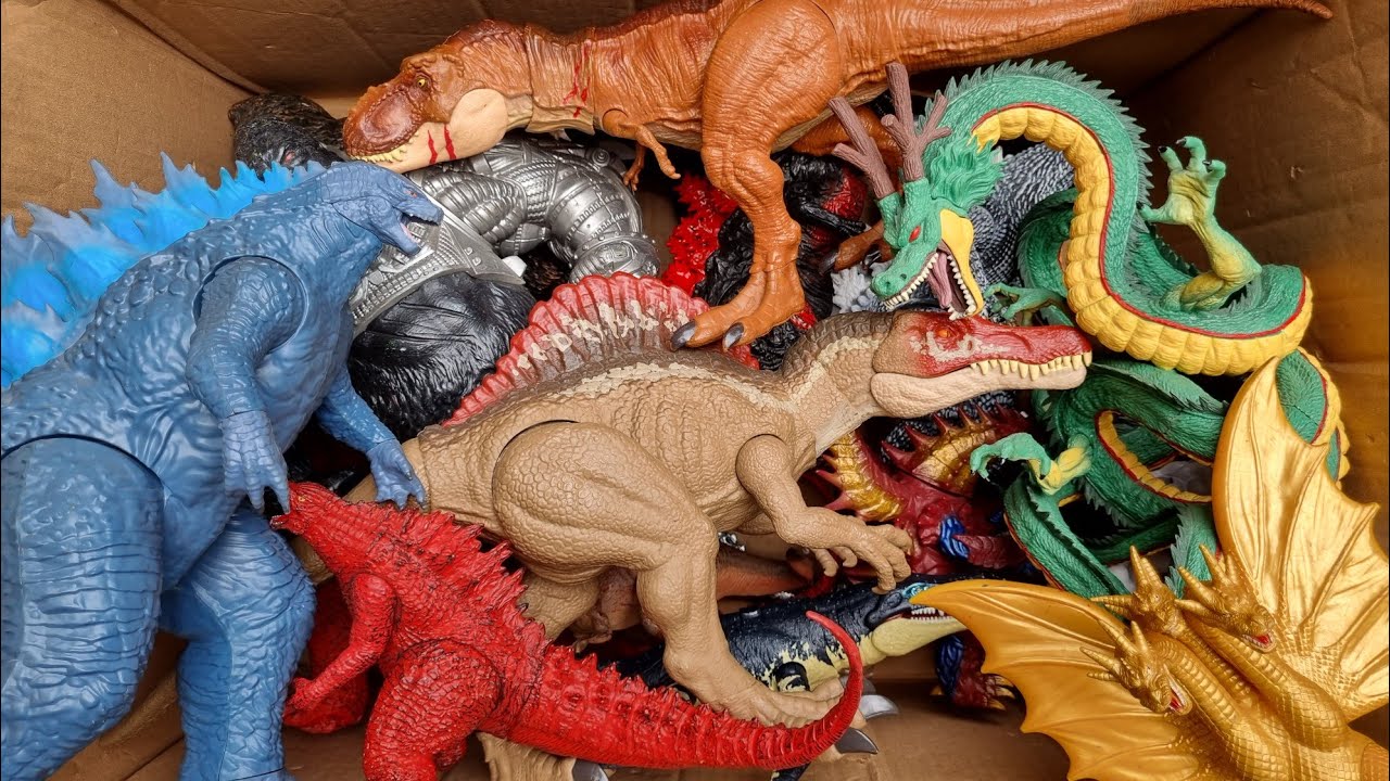 Dinosaur Jurassic World Toy In The Box ASMR Review