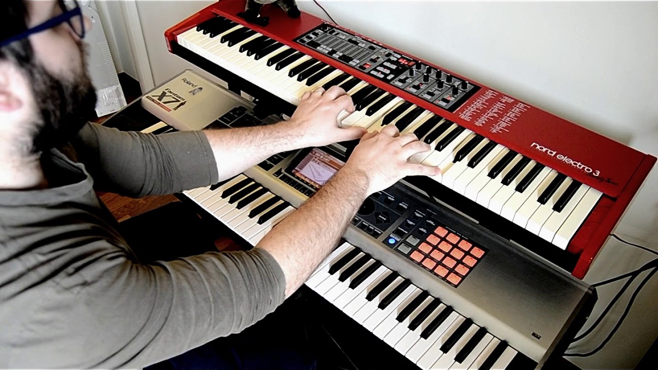Incommunicado - Marillion keyboard cover (HD)