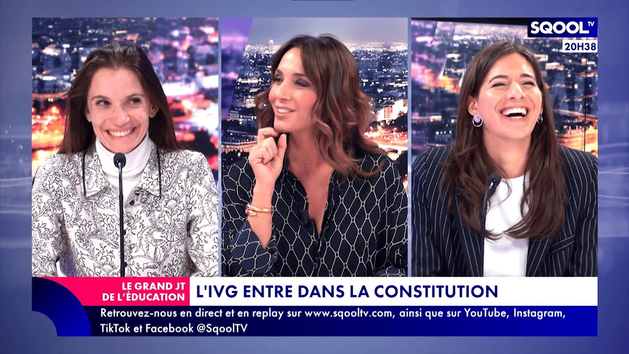 Le Grand JT de l'Éducation (05/03/2024) - L'IVG entre dans la Constitution