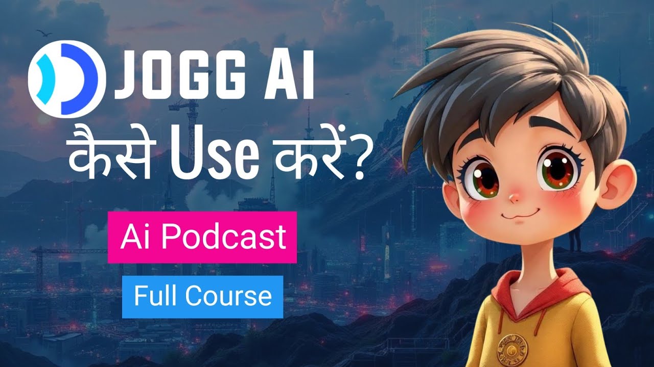 Create Your Ai Avatar | Podcast video using AI | How to Use Jogg AI | Complete Beginner&rsquo;s Guide