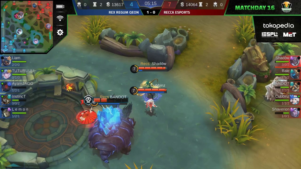GAME 2 MLBB RECCA VS RRQ - TBOF IESPL