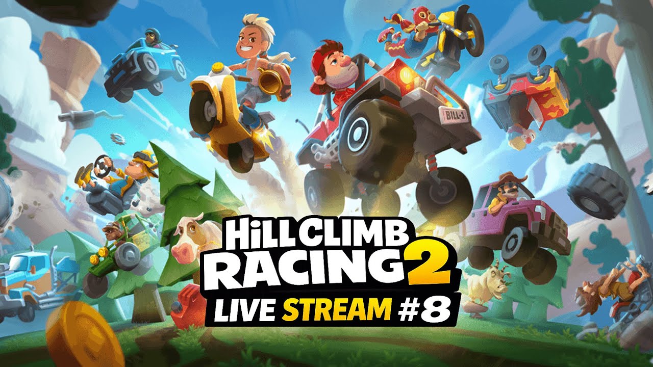Hill Climb Racing 2 LIVE STREAM #8 - ROAD TO VICTORY WITH VG!