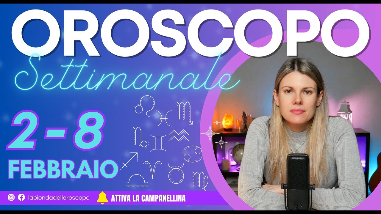 Oroscopo settimanale: dal 2 al 8 Febbraio 2026