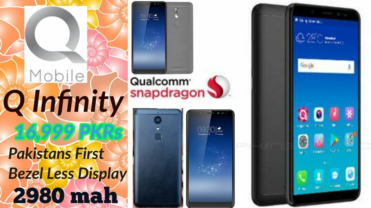 Q Mobile Q Infinity review | Pakistan's First Bezel Less Display | 2980 mah Battery