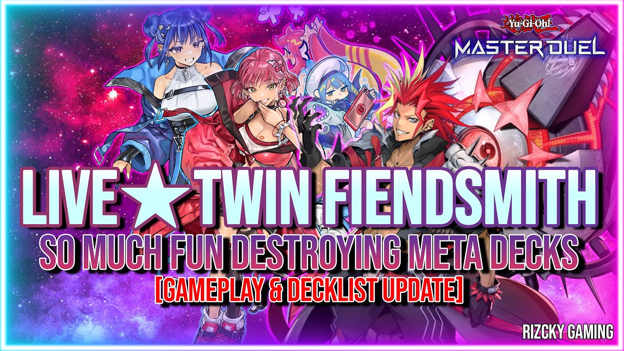 So Much Fun! Live☆Twin Fiendsmith vs META - Decklist & Replays!【Master Duel】