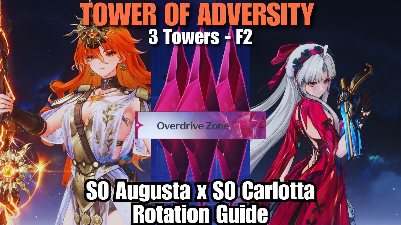S0 Augusta x S0 Carlotta Rotation Guide WuWa TOA Overdrive | Wuthering Waves 2.6