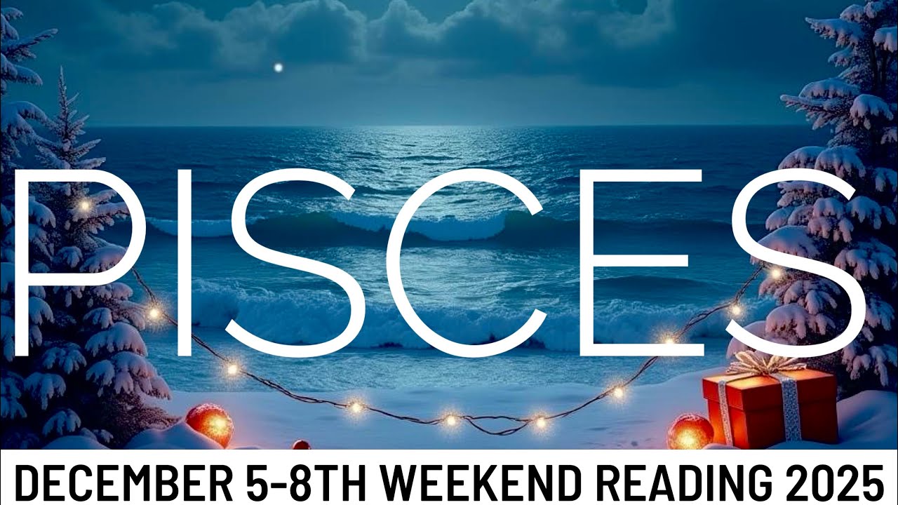 PISCES-A SURPRISING OUTCOME TO THIS SITUATION! YOU DIDN&rsquo;T EXPECT THIS!! December Weekend Tarot 2025