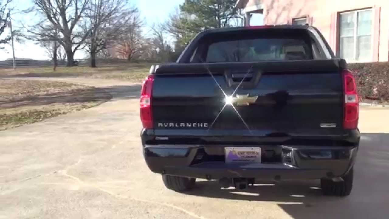 HD VIDEO 2010 CHEVROLET AVALANCHE LTZ 4X4 BLACK FOR SALE SEE WWW SUNSETMOTORS COM