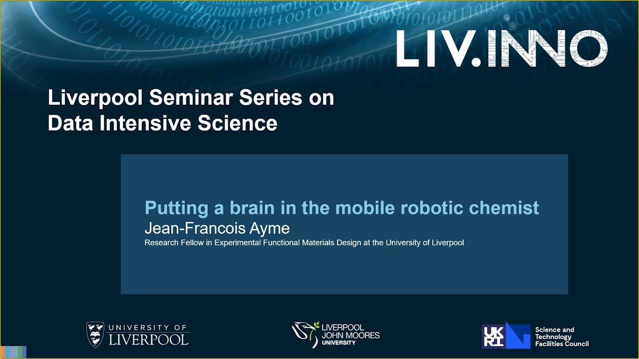 Putting a brain in the mobile robotic chemist | Jean-Francois Ayme
