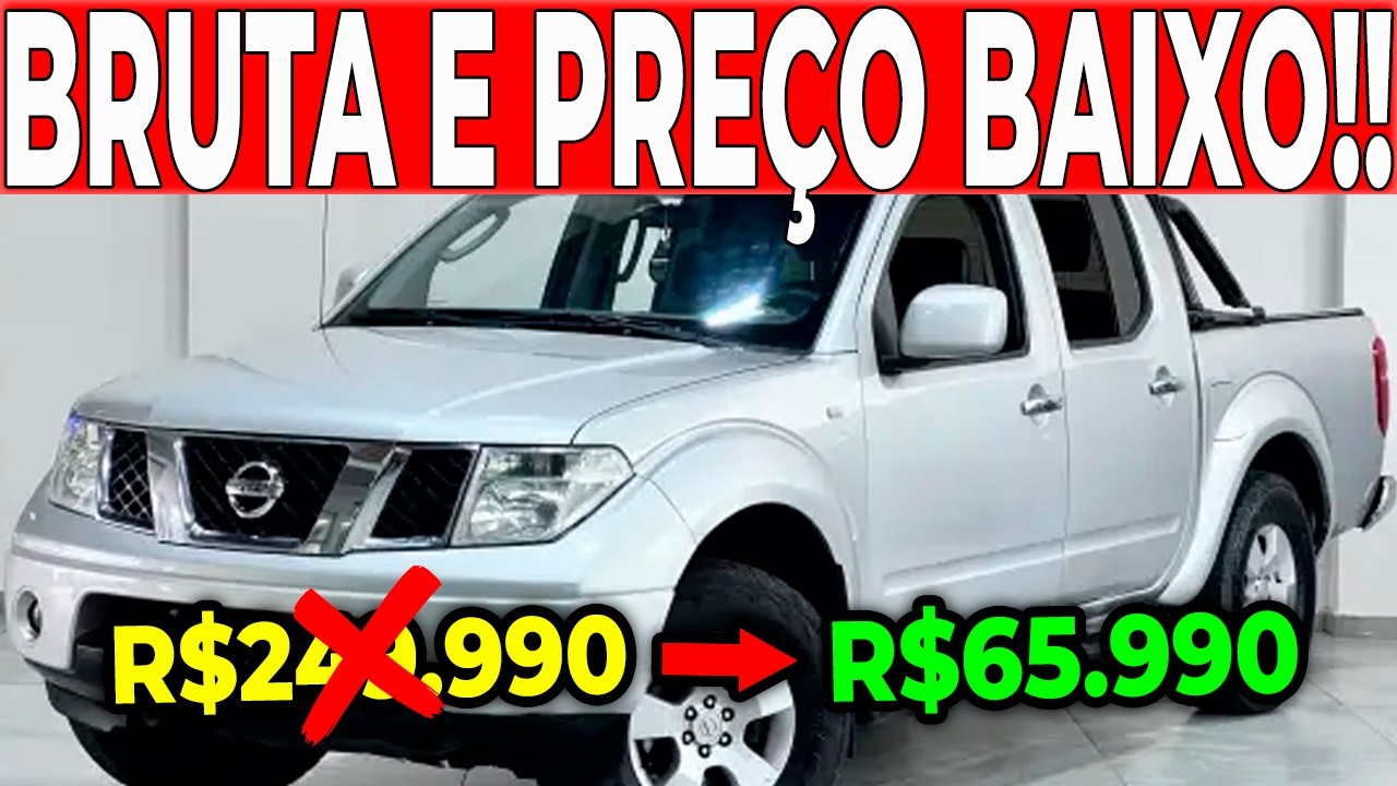 🚨💸 5 PICAPES MÉDIAS QUE DESPENCARAM NA FIPE E VIRARAM NEGÓCIO