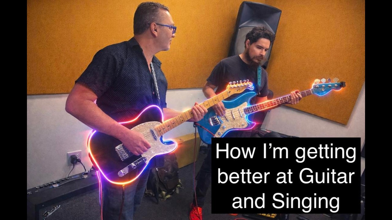 How I am getting better at guitar and singing