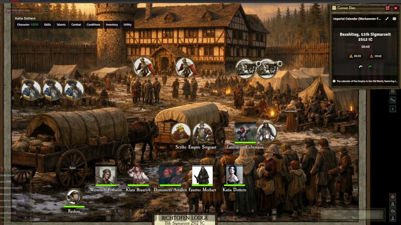 Warhammer Fantasy session 1. Welcome to Reikland (Part 4/11)