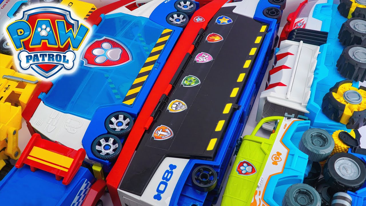 Unboxing Paw Patrol Vehicles Toys Series | Dino Patroller Toy, Big Transport Vehicle, Big Truck