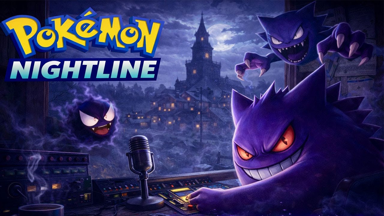 Pokémon Lavender Town Radio | Ghost Channel | 2 Hr Horror Ambience | Sleep, Focus