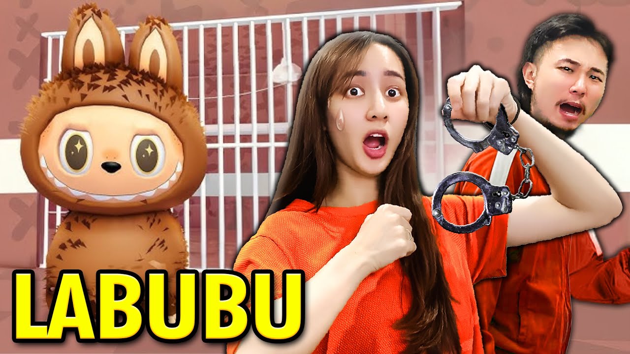 МЫ СБЕЖАЛИ ИЗ ТЮРЬМЫ ЛАБУБУ В ROBLOX (OBBY)