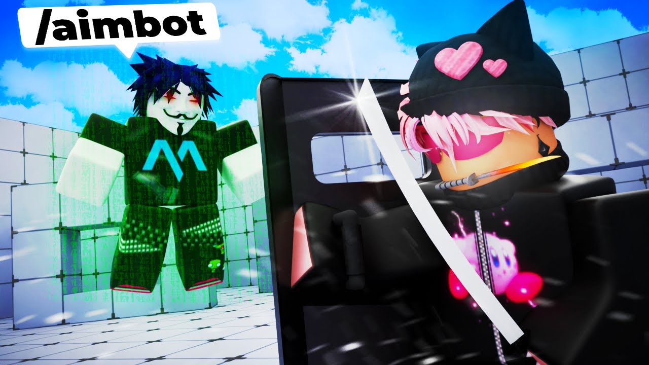 Я победил ВСЕХ хакеров в Roblox Rivals...