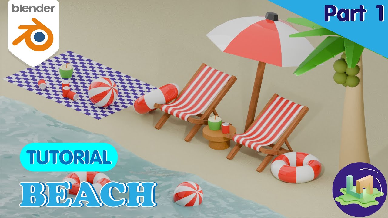 Blender Tutorial I Beach Part 1
