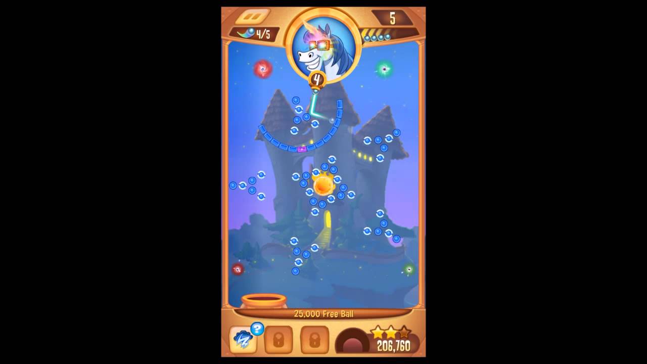 [HD] [Android] Peggle Blast: Extreme Slide Event #1: Spin Burst