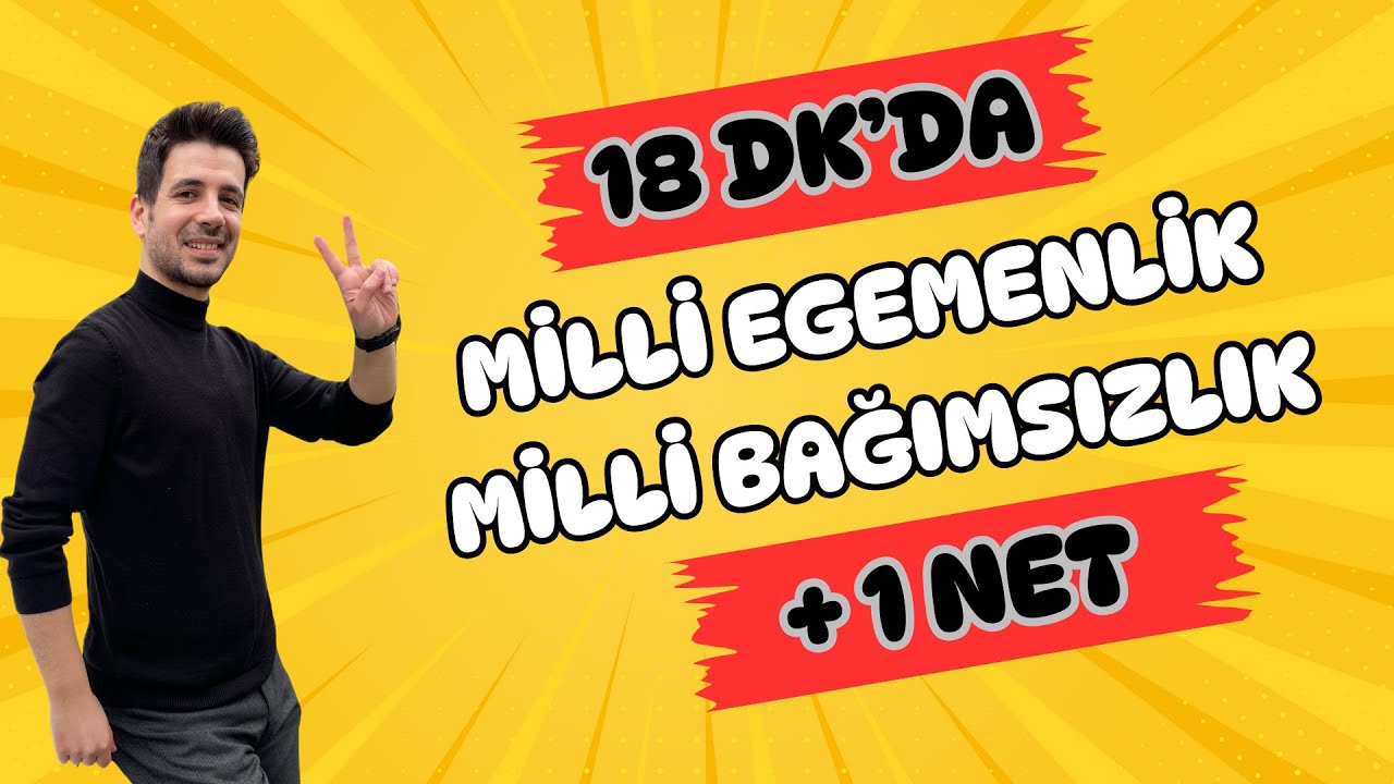 Milli Egemenlik ile Milli Bağımsızlık Arasındaki Fark ?