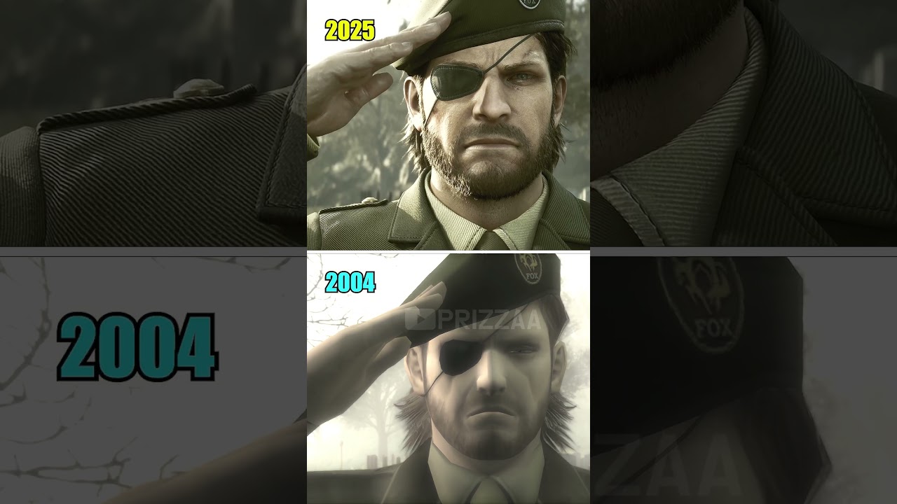 Which One Looks Better? Metal Gear Solid 3 Remake vs Original #metalgearsolid  #metalgearsoliddelta
