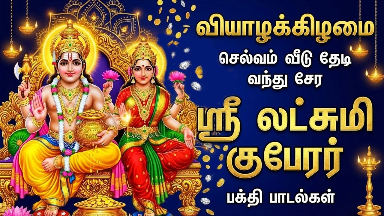 Thursday Sri Lakshmi Kubera Bakthi Padalgal | Potri On Sri Lakshmi Kuberar & Tamil Bhakti Songs